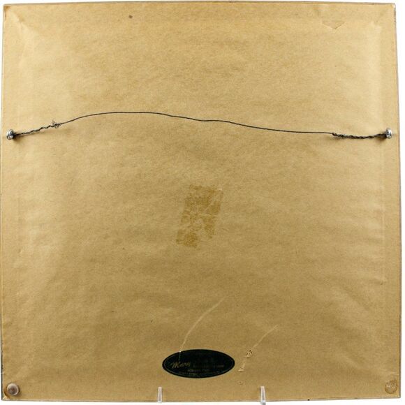 Vintage Needlepoint Hummingbirds Pink Flowers Embroidery Framed Art Signed 1996 - Picture 6 of 6